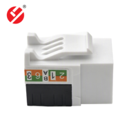 Connettore Keystone Cat6A/6/5E UTP RJ45 Modulo 110 IDC Tipo 90 Gradi per Cablaggio Strutturato