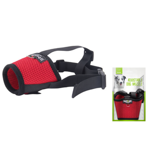 Bozal Ajustable de Malla de Nylon para Perros, Estilo Sándwich, Producto Transpirable para Entrenamiento y Comportamiento de Mascotas, Mayor Comodidad - Product Image 2