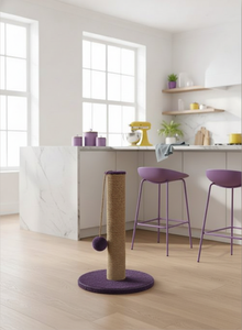 Grattoir pour chat Amistar Purple Dream de haute qualité, adapté à toutes les races et tailles de chats. - Product Image 4