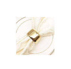 ห่วงรัดผ้าเช็ดปากดีไซน์ทองเหลือง,แหวนใส่ผ้าเช็ดปากสายสีทองสำหรับใช้บนโต๊ะอาหารและขายดี - Product Image 5