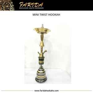 Narguile de latón personalizado de lujo al por mayor Shisha egipcia superior para fumar narguile con técnica Laccquer - Product Image 6