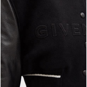 Veste bomber en cuir courte pour femme 2025, style course automobile, broderie en chenille, respirante, imperméable, réversible, tricotée sur mesure - Product Image 5