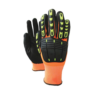 PRI <b>TPR</b> Protector Impact Work Gloves Gloves Heavy Duty Fitness Safety Rubber Mechanic Gloves Work - Product Image 5
