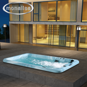 Monalisa Niños Swim Spa Piscina Blanco Azul Personalizado 3,6 M Portátil Plunge Velocidad Variable Bomba de Calor Accesorios Piscina Estructural - Product Image 4
