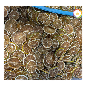 Tranches de citron vert séchées avec un arôme naturel de citrus, séchées uniformément et bien façonnées pour une présentation culinaire - Product Image 1
