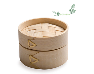 เครื่องครัวยอดนิยมตะกร้าหม้อนึ่งไม้ไผ่ / โลโก้เลเซอร์แกะสลักที่กําหนดเองที่ Eco2go - Product Image 2