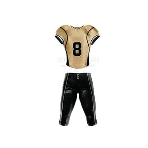 Camisetas de Fútbol Americano Unisex Personalizadas con Nuevo Diseño, Transpirables, de Alta Calidad, Estilo Liso, Conjuntos de Uniformes Deportivos para Entrenamiento - Product Image 1