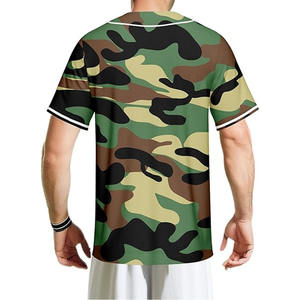 Custom logo Plain Baseball <b>Jersey</b> Button up Stripe Shirts Polyester <b>Sports</b> <b>Jersey</b> Baseball Uniforms for Adults by Dress <b>Sports</b> - Product Image 5