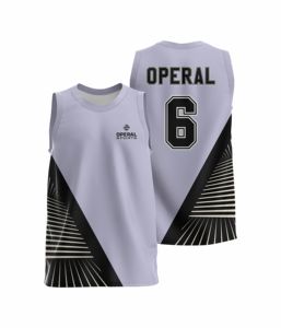 Maillot de basket-ball unisexe sur mesure, style uni personnalisé, vêtements de sport respirants, 100% polyester, imprimé par transfert thermique - Product Image 4