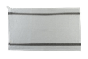 Ensemble de 12 torchons de cuisine vintage 100% coton couleur grise avec motif à carreaux Techniques tissées à usage domestique pour enfants - Product Image 4