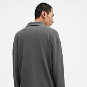 Custom Logo Printing Embroidery Unisex Polo Shirt Autumn New Long Sleeved Golf T-shirt <b>Business</b> Casual Lapel Men's Polo Shirt - Product Image 5