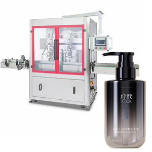 Machine de remplissage automatique de détergent de shampooing de suivi de pâte liquide visqueuse de soin de pompe à engrenages à Double tête de suivi - Product Image 2