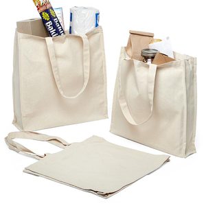 Bolsas de Tela de Algodón Ecológicas y Duraderas, Tamaño Mediano, con Transferencia Térmica, Diseño de Leopardo y Letras, Reciclables para Uso Diario y Publicidad - Product Image 1