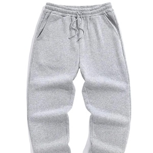 Men Drawstring Waist Sweatpants Solid <b>Elastic</b> Waist Sweatpants Manufacturer Fleece Joggers Men Sweatpants Autumn Men Sweat Pants - Product Image 1