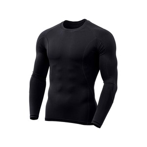 2025 New Men Rash Guard Compression <b>Top</b> Custom Logo <b>Long</b> <b>Sleeve</b> Gym Fitness Sportswear OEM Wholesale Supply - Product Image 4