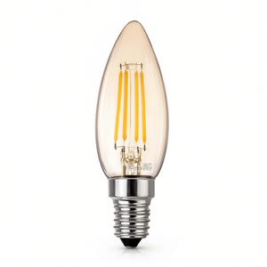 Bombilla LED de Filamento E14 de 4W con Forma de Vela - Product Image 2