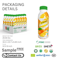 Boisson énergétique au lait d'ananas Nutriboost en bouteille 350 ml x 24 canettes/paquets - Échantillon gratuit - Fabrication de boissons gazeuses/Étiquetage privé OEM