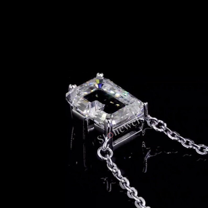 Colgantes y dijes de joyería fina de plata con cara en HPHT Lab Grown Diamond DEF VVS VS G Letter para certificado IGI unisex oro/plata - Product Image 3