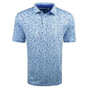 Chemise de golf pour homme avec logo personnalisé, haute qualité, 100% coton, unie, été, performance, séchage rapide, légère, décontractée pour - Product Image 5