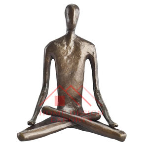 2025 Meilleure vente en aluminium en forme de coeur Sculpture de table Décor de bureau - Product Image 3