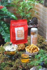 Bâtonnets de curcuma confits de qualité supérieure, bandes de curcuma naturelles, collation sucrée - Product Image 3