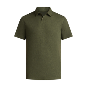 Chemises polo d'été de couleur unie, personnalisées, à la mode, élégantes et imprimées sur toute la surface Chemises polo Slim Fit pour hommes de BD - Product Image 3