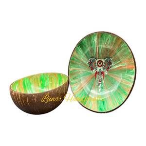 ชามทำมือปรับสีได้ทำมือจากเวียดนามเคลือบเงามะพร้าว - Product Image 6