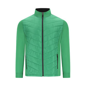 Chaquetas de lana cálidas de invierno para hombre al por mayor con cuello levantado cremallera completa tela suave transpirable cómoda y acogedora - Product Image 1