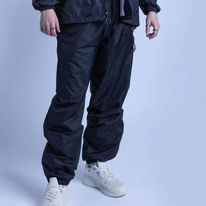 Winter Street Style <b>Men's</b> Nylon Trim Tracksuit Custom Color Two-Piece Casual Sports Set Breathable Lightweight <b>for</b> Daily - Product Image 4