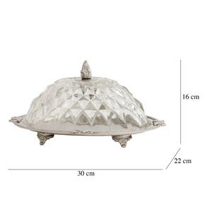 Wholesale Manufacturer Natural Wood <b>Glass</b> Ornate Regency Design Handmade Cake Stand <b>Glass</b> <b>Dome</b> Cover Wooden Dessert Serving Tray - Product Image 2