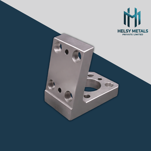 Support en L en aluminium usiné CNC de haute précision pour un montage haute résistance et un alignement précis dans l'automatisation industrielle - Product Image 2