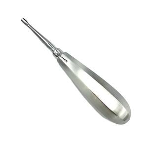 Elevador Dental de punta de ala de 4mm para dentista, elevador de raíz curvada de acero inoxidable doblado trasero, elevador Dental, extracción de dientes - Product Image 3