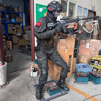 Modèle animatronique d'intérieur personnalisé pour parcs à thème, centres commerciaux, espaces publics, parcs d'aventure, aéroports, fabriqué en métal durable