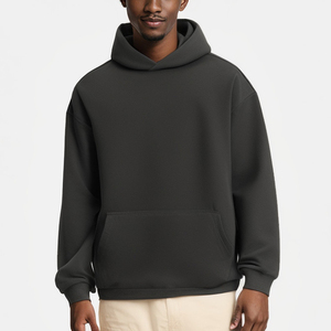 Sweat à capuche 450 g/m² en coton pull grande taille sweats à capuche personnalisés pour hommes vendeurs de sweats à capuche avec logo et impression bouffante - Product Image 4