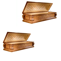 Miami Premium Ataúd de madera Ataúd Suministros funerarios Equipo