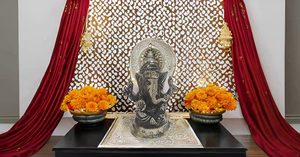 Antique Finished <b>Small</b> Brass Ganesha Statue Ganpati God Idols for Prayer Room | Living Room | Gifting - Product Image 3