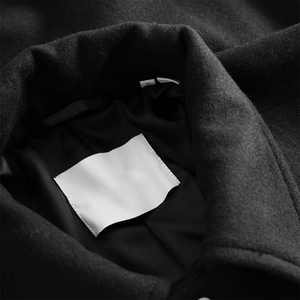 Chaquetas Varsity Personalizadas con Logotipo 2026, Chaquetas de Lana con Bordado Personalizado, Chaquetas Vintage para Hombre con Mangas de Cuero Vacuno Negro - Product Image 4