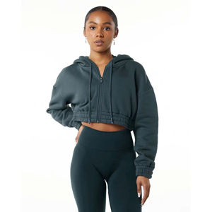 Sweats à capuche surdimensionnés en coton de haute qualité pour femmes Sweats à capuche et sweatshirts pour femmes - Product Image 1