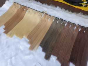 Extensions de cheveux vierges non traités, naturels, lisses et ondulés, Remy, cheveux vietnamiens bruts, cuticules alignées, 8-32 pouces, 100 grammes, tissage doux - Product Image 6