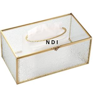 Boîte de rangement pour serviettes en papier, style moderne, finition personnalisée, de forme carrée, pour la maison, l'hôtel et la décoration de restaurants. - Product Image 2