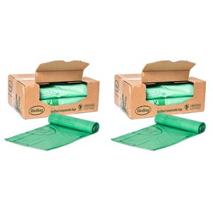 Sacs poubelles compostables pour la maison et le commerce, sacs poubelles biodégradables, vente en gros - Product Image 1