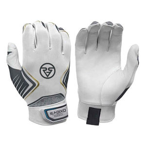 Nouveaux gants de frappeur de baseball Infield en cuir véritable, à doigts entiers, avec sangle de poignet réglable, antidérapants, unisexes, de haute qualité - Product Image 1