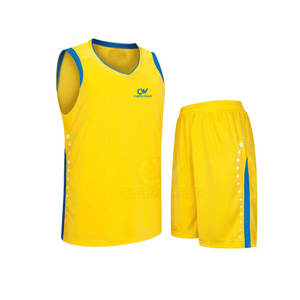 Conjuntos cómodos de uniformes de voleibol para hombres-Diseño de impresión Secado rápido 100% Poliéster Ropa deportiva de alta calidad - Product Image 1