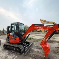 Mini-excavatrice Kubota U27 d'occasion de haute qualité avec godet de terrassement – Matériel d'occasion à prix réduit