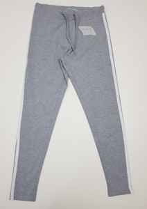 กางเกงขายาวลำลองสำหรับผู้หญิงกางเกงขายาวผ้านุ่มใส่สบายสีพื้นหน้าเรียบ - Product Image 2