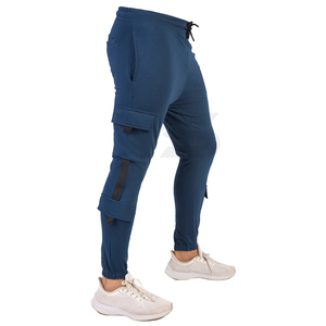 2024 printemps et été hommes décontracté mode survêtement léger jambe mince pantalon avec fonctionnalité multi-poches - Product Image 2