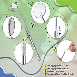 Espejo Bucal de Acero Inoxidable de Primera Calidad, Espejo Bucal Profesional Personalizado, Espejo Bucal con MOQ Bajo - Product Image 2
