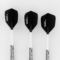 Jeu de fléchettes à pointe en acier tungstène de qualité supérieure pour joueurs de fléchettes professionnels Flèches durables pour lancer de précision