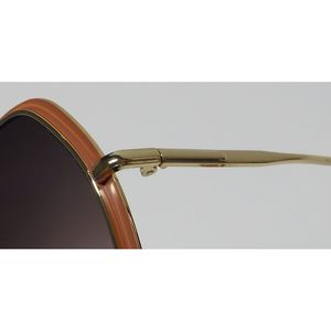 Lunettes de soleil Sean John SJS4009Ce, verres dégradés, or transparent, blanc, ovales, design de célébrité, protection UV/UVB à 100 %, légères - Product Image 5