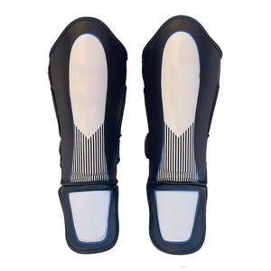 Prix de gros personnalisé Compression Boxe Protège-tibias Respirant Haute Élastique MMA Antidérapant Insteps Foot Pads 2025 - Product Image 4